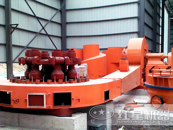 雷蒙磨粉機內(nèi)部結構圖