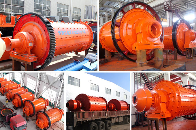 不同種類型號(hào)的球磨機(jī)