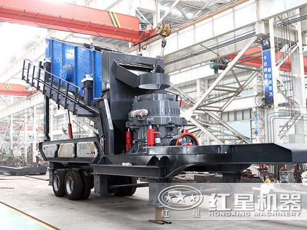 時(shí)產(chǎn)200噸移動破碎站