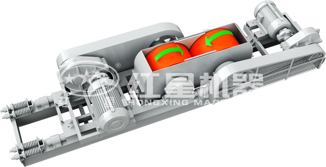 單輥式破碎機工作原理動態(tài)圖