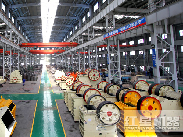 孔雀石破碎機(jī)廠區(qū)圖