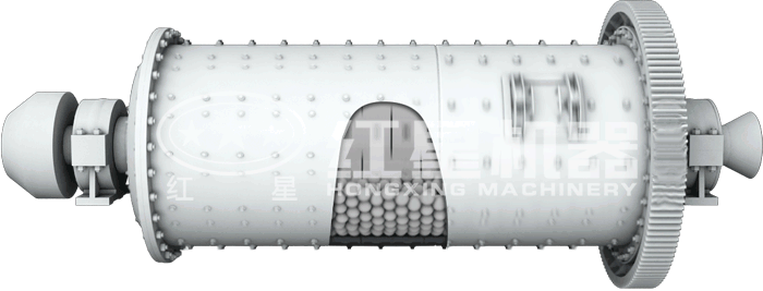 溢流型球磨機(jī)工作原理動態(tài)圖
