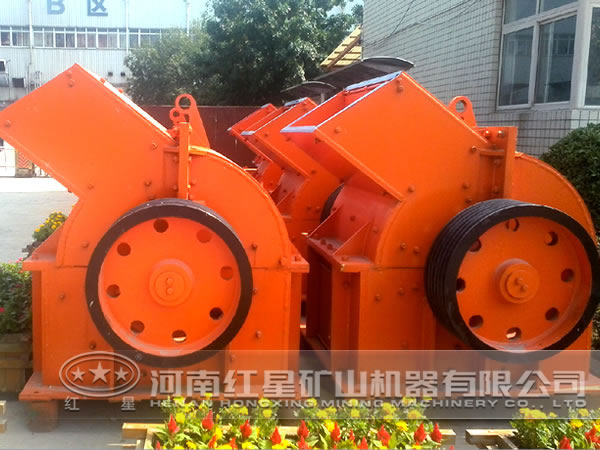 爐渣效能高錘式破碎機