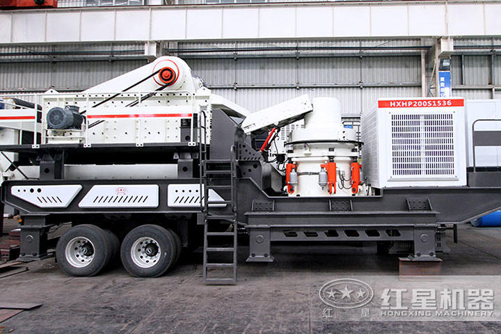 輪胎移動圓錐破碎機 輪胎移動圓錐破碎機