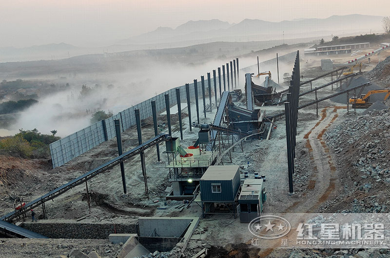 河北一時產(chǎn)200噸碎石加工生產(chǎn)客戶現(xiàn)場 河北一時產(chǎn)200噸碎石加工生產(chǎn)客戶現(xiàn)場