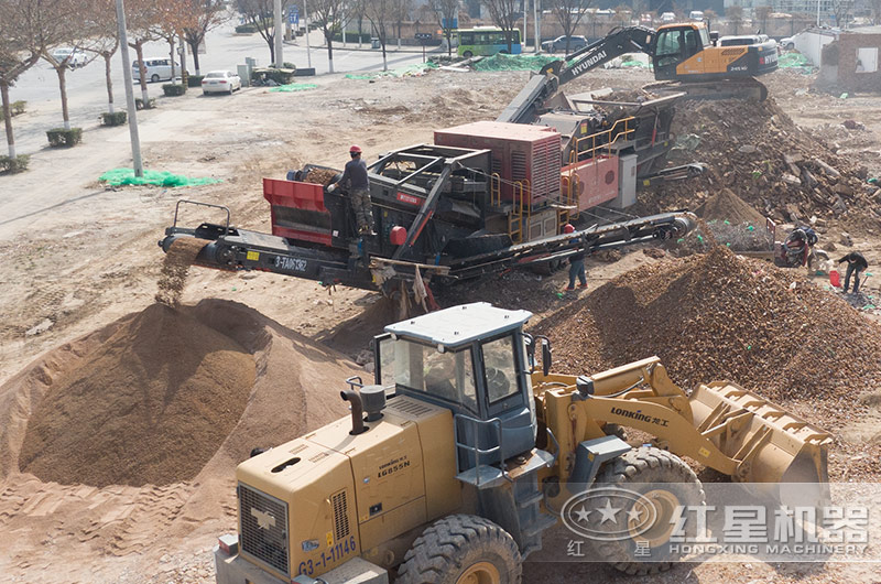 陜西建筑垃圾破碎現(xiàn)場 陜西建筑垃圾破碎現(xiàn)場