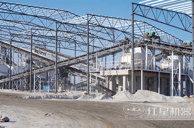 年產300萬噸的機制砂廠之破碎系統(tǒng) 年產300萬噸的機制砂廠之破碎系統(tǒng)