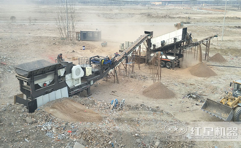 二合一移動式破碎機(jī)