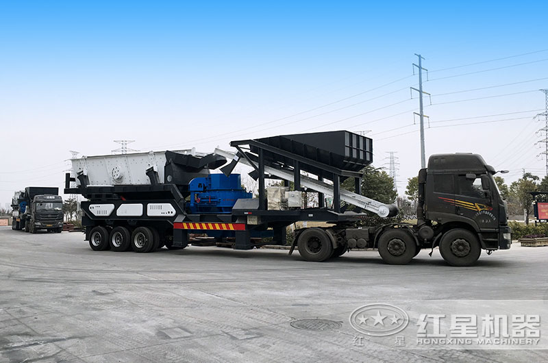 移動(dòng)式建筑廢料制沙機(jī) 移動(dòng)式建筑廢料制沙機(jī)