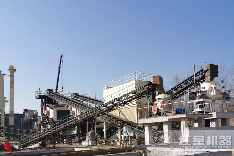 石英砂生產(chǎn)線現(xiàn)場實拍