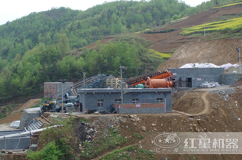 棒磨機制砂加工現場實拍