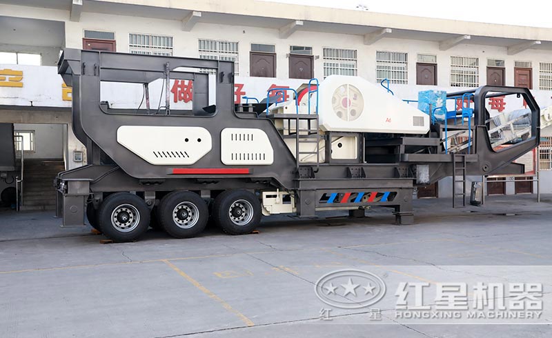 車載式流動碎石機