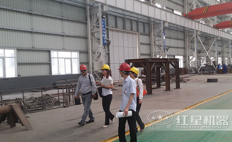 用戶來廠參觀、咨詢