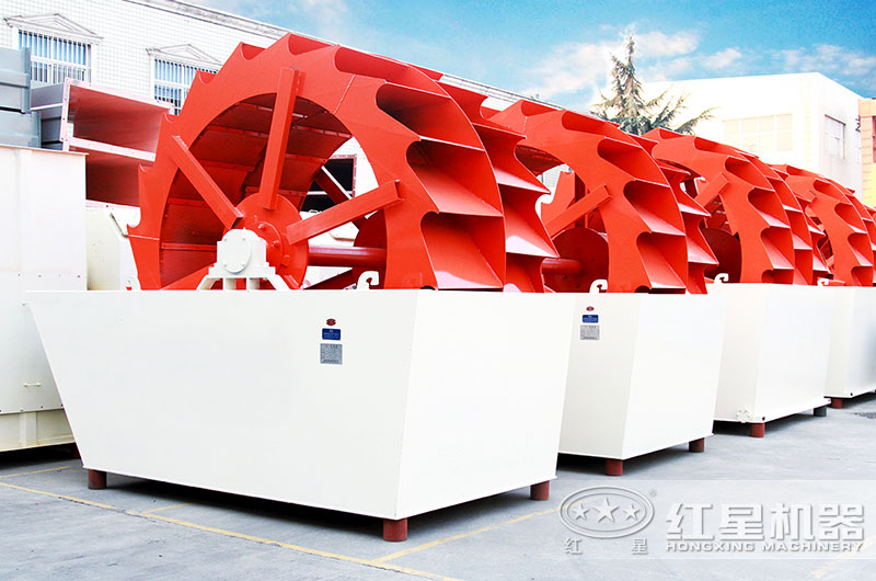 山沙洗砂機實拍圖