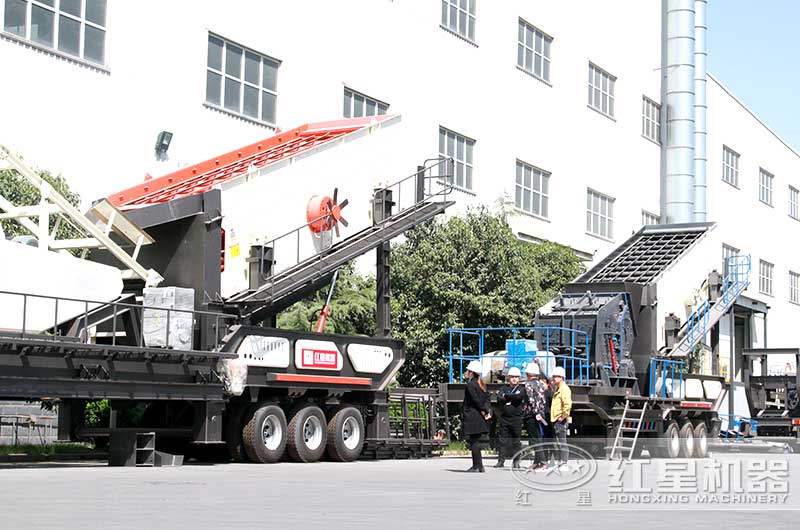 車載式移動(dòng)振動(dòng)篩