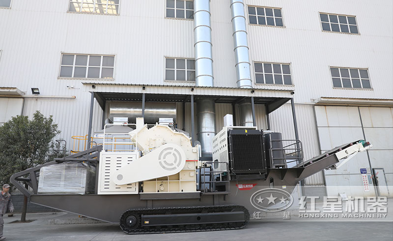 可移動的履帶式粉碎機(jī) 可移動的履帶式粉碎機(jī)