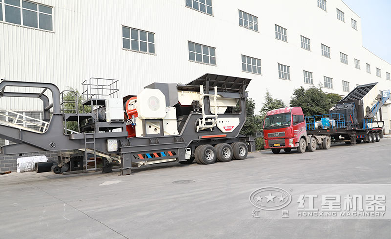 移動式建筑垃圾粉碎機高清實拍圖 移動式建筑垃圾粉碎機高清實拍圖