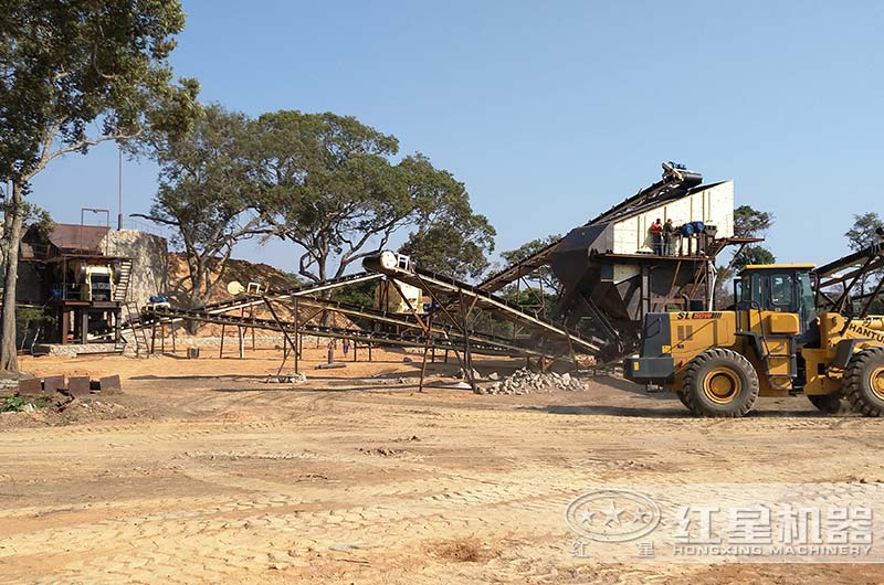 砂石設(shè)備-安徽客戶現(xiàn)場(chǎng)