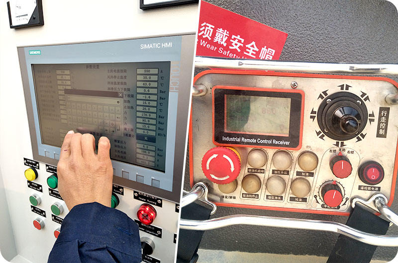 觸摸屏作業(yè)、遙控行走