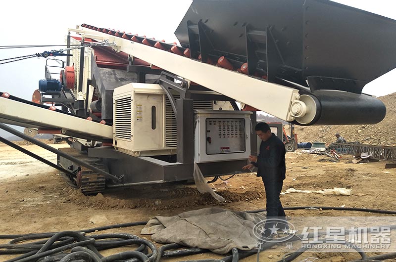 客戶現(xiàn)場正在通電，準備作業(yè)