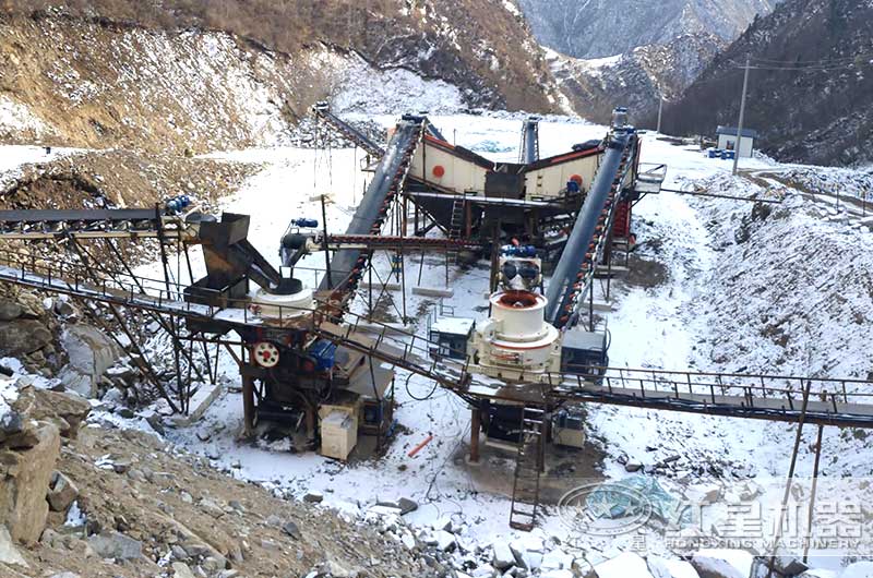 石灰石制砂機工作在安徽