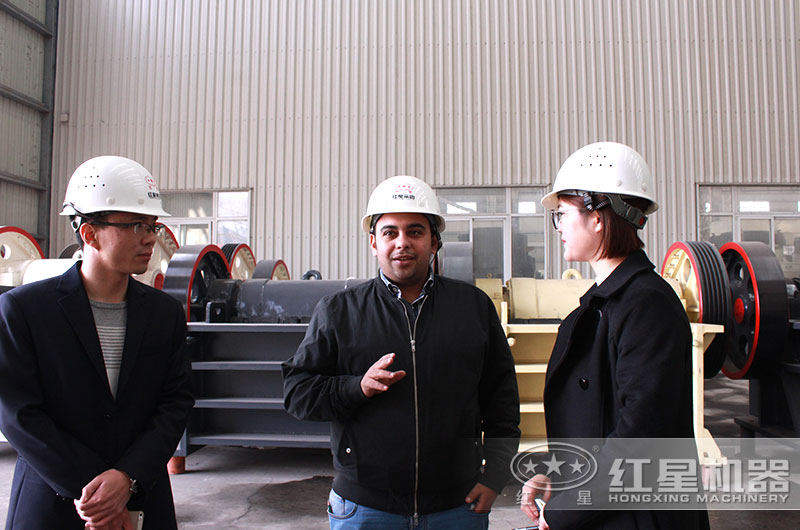 客戶親臨來(lái)廠