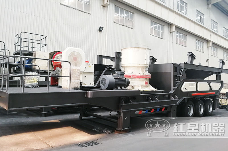 圓錐流動式石子機(jī)，針對高硬度物料