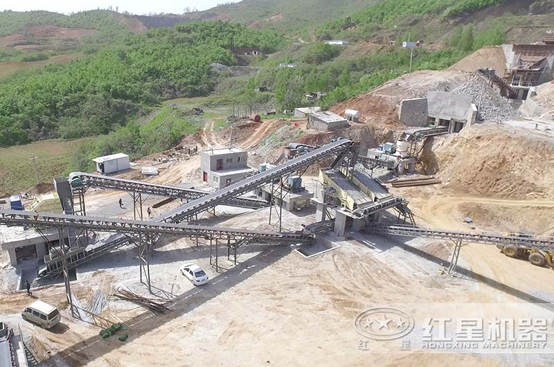 河南客戶石子破碎生產線圖 河南客戶石子破碎生產線圖