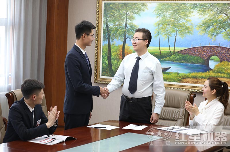 客戶(hù)來(lái)廠參觀、鑒定合同