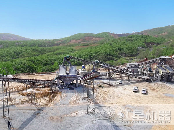 河南客戶(hù)石頭破碎生產(chǎn)線 河南客戶(hù)石頭破碎生產(chǎn)線