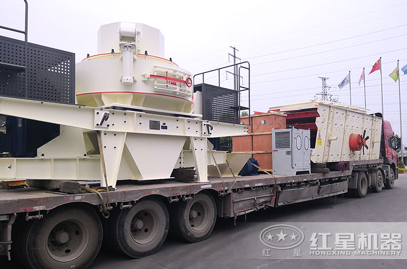 300t/h河卵石制砂機設備發(fā)貨 300t/h河卵石制砂機設備發(fā)貨