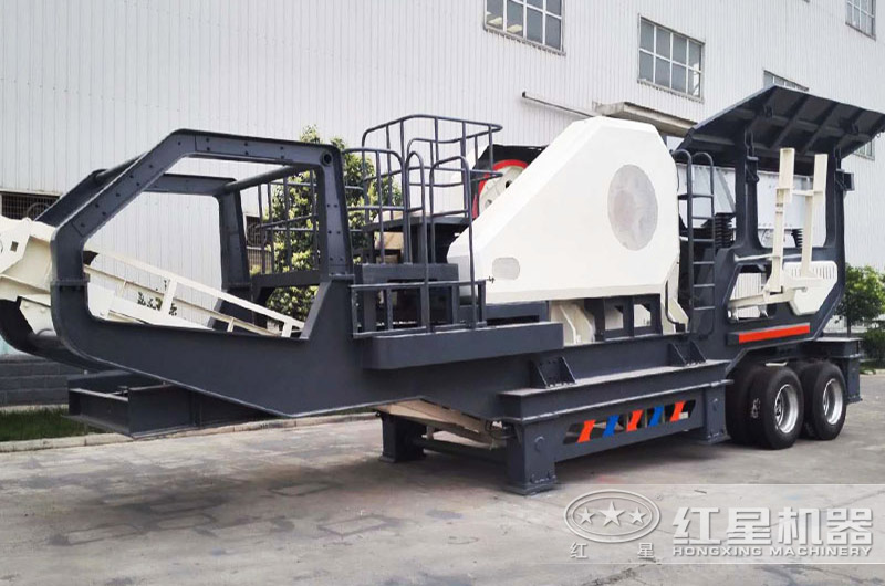 顎式移動破碎機集給料、破碎、輸送為一體