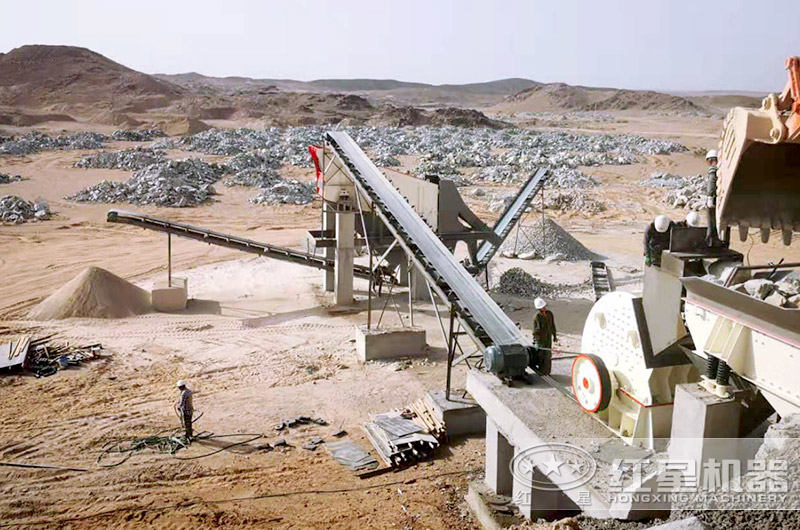 詔安縣碎石生產(chǎn)現(xiàn)場(chǎng)